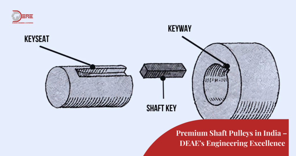 Premium Shaft Pulleys in India – DEAE’s Engineering Excellence