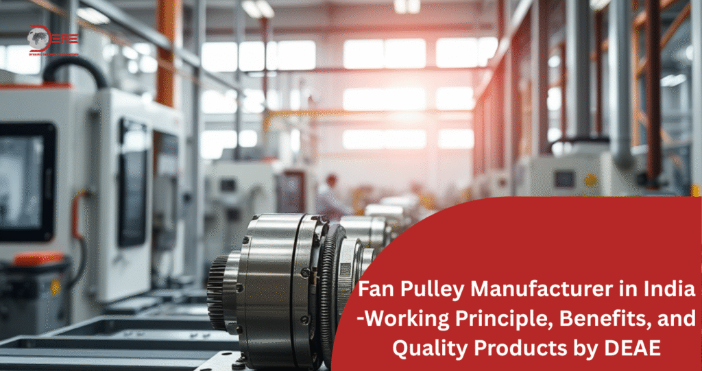Fan Pulley Manufacturer in India –by DEAE
